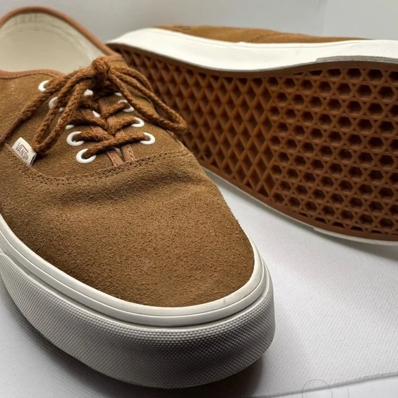 Vans Brown Suede Sneakers Classic Style